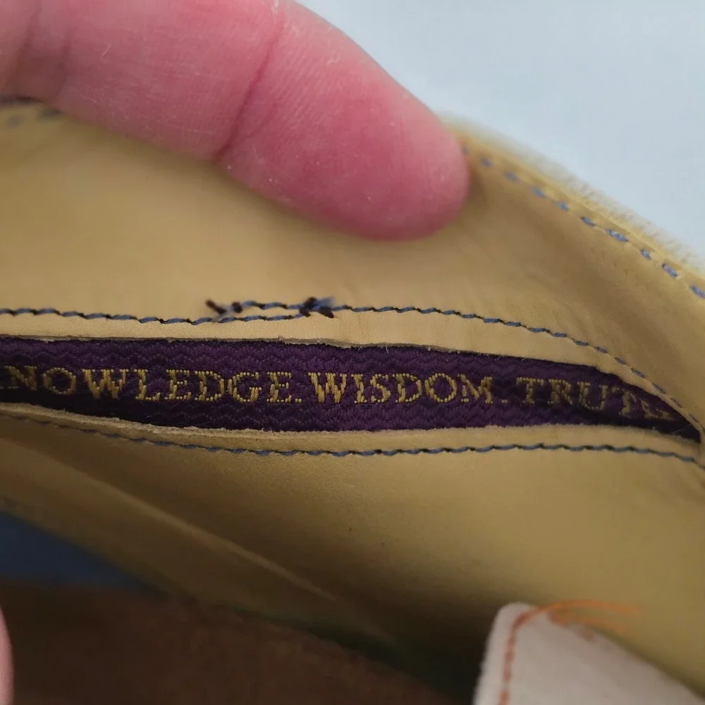 Nunn Bush Kamiko Chukka Boot Mens 9.5D Tan Suede Embossed Espadrille Boho Retro